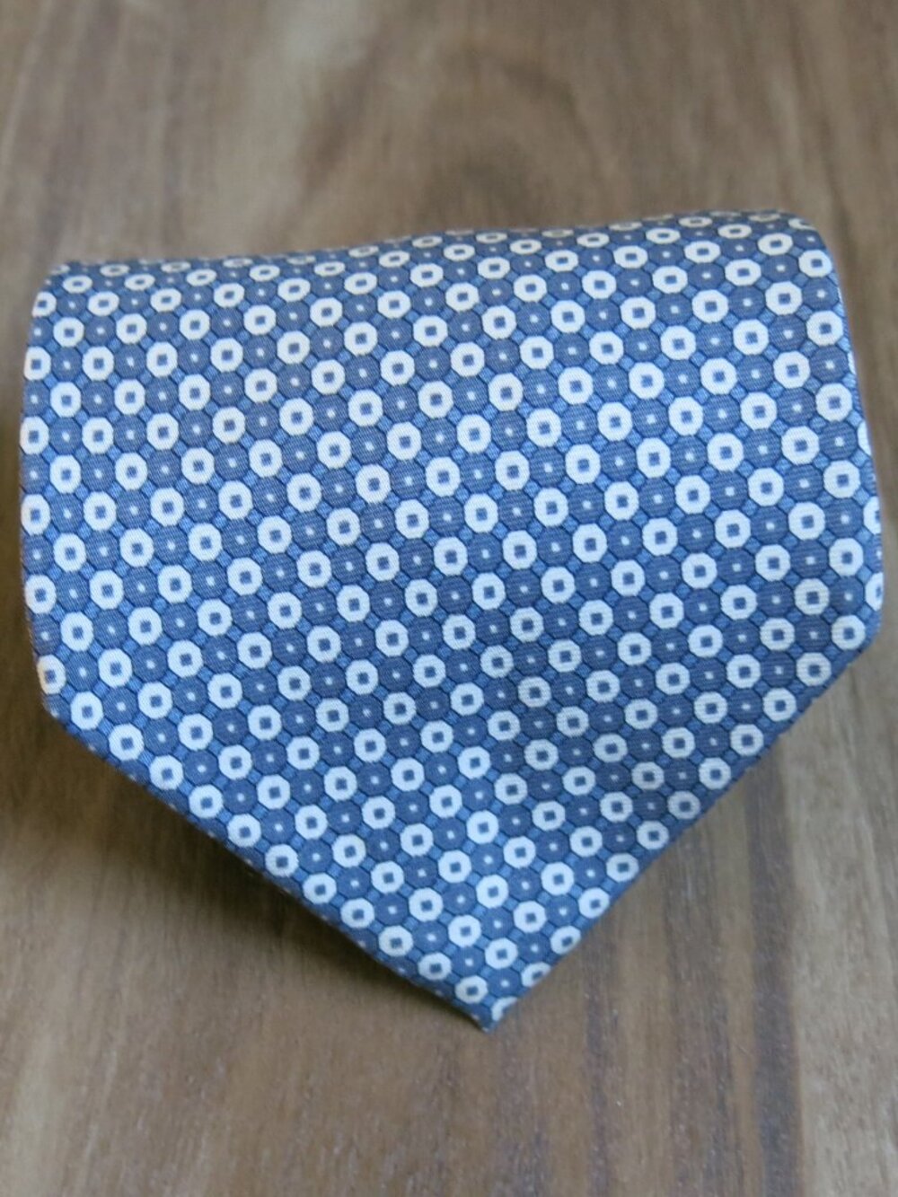 Tommy Hilfiger Multi Color Print 100% Silk Men's Neck Tie